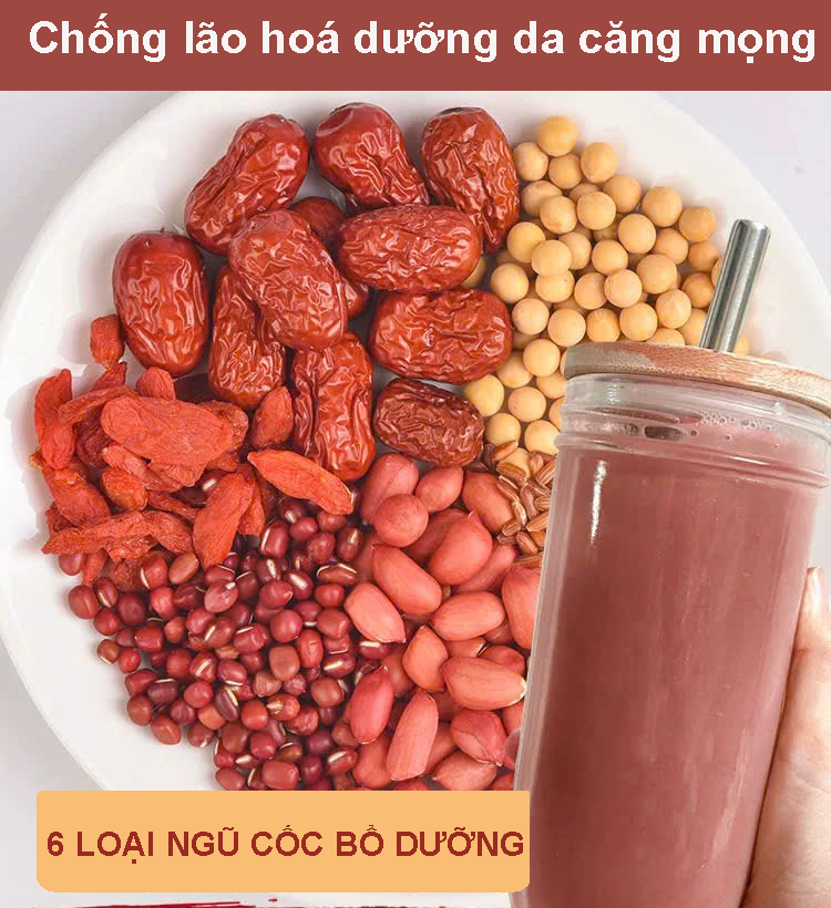 Bột ngũ cốc gạo lứt đậu đỏ