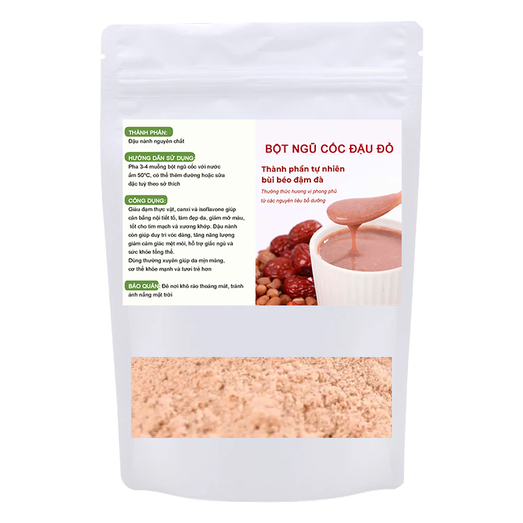 Bột ngũ cốc gạo lứt đậu đỏ
