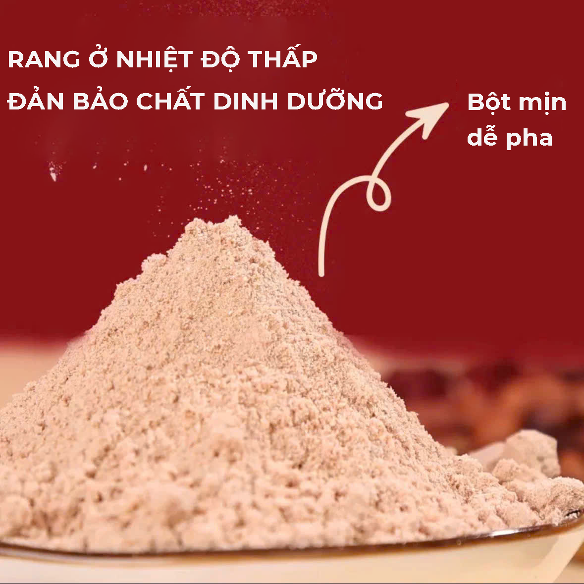 Bột ngũ cốc gạo lứt đậu đỏ