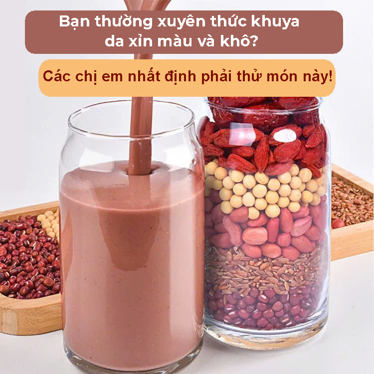 Bột ngũ cốc gạo lứt đậu đỏ